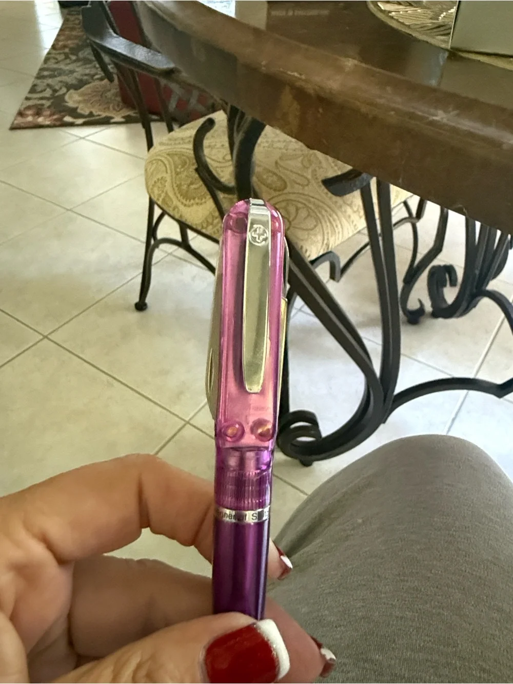 Swiss Pen - Purple Women’s Accessory